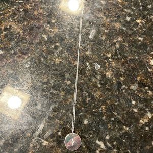 Uncommon James Silver starburst necklace